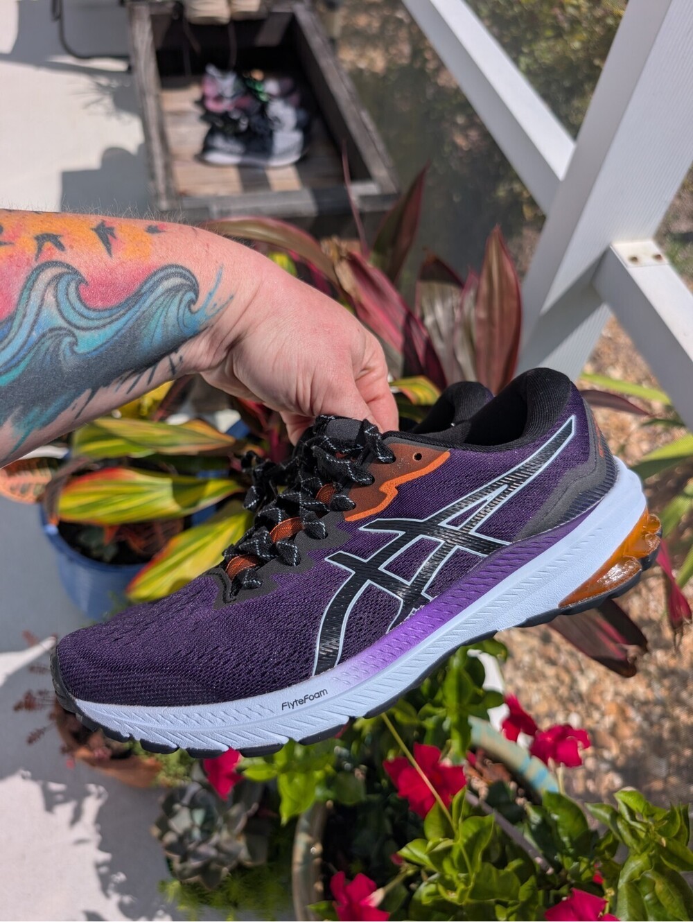 ASICS GT-1000 11 TR Women's Size 9 Trail Running Shoes Nature Bathing RARE COLOR - Picture 14 of 15